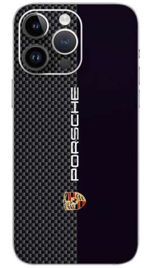 Porsche car symbol  Mobile Skin Wrap