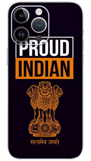 PROUD INDIAN SATYAMEVA JAYATE Mobile Skin Wrap