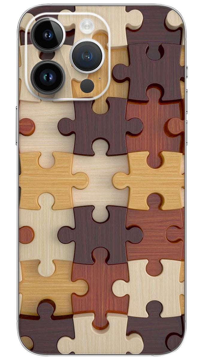 Puzzle pieces pattern Mobile Skin Wrap