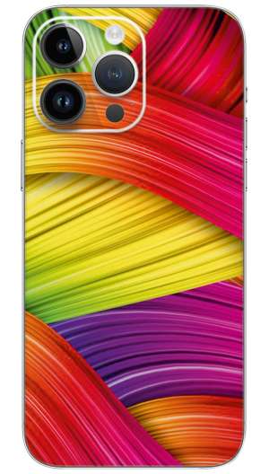 Rainbow design  Mobile Skin Wrap