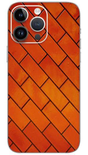 Red brick wall Mobile Skin Wrap