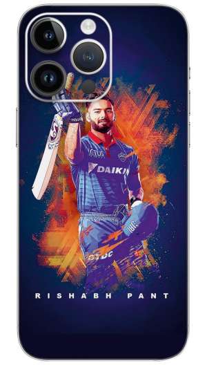 Rishbh pant  Mobile Skin Wrap