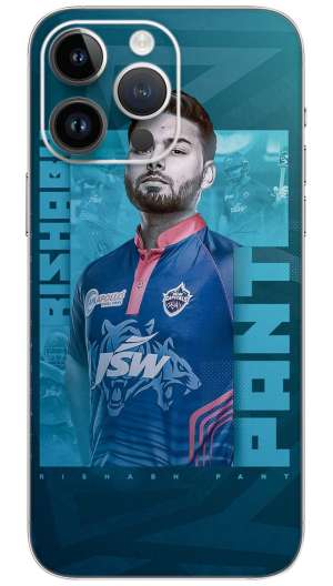 Rishbh pant  Mobile Skin Wrap