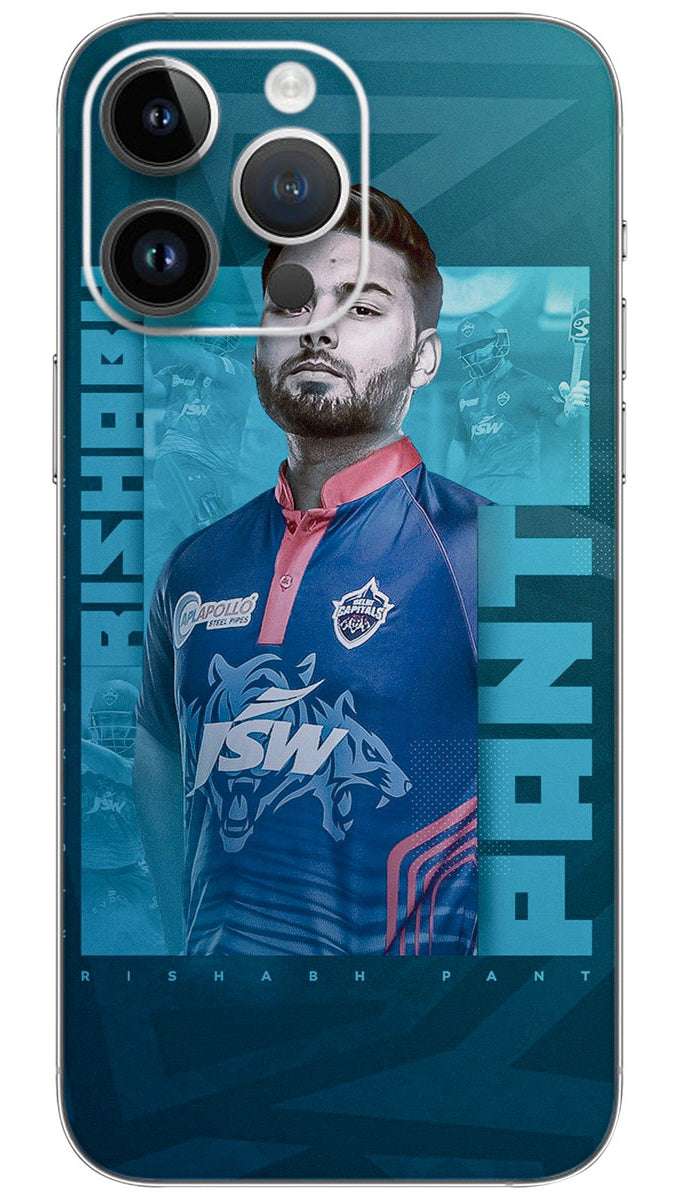 Rishbh pant  Mobile Skin Wrap
