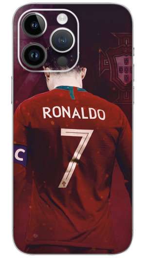 Ronaldo Portugal Mobile Skin Wrap