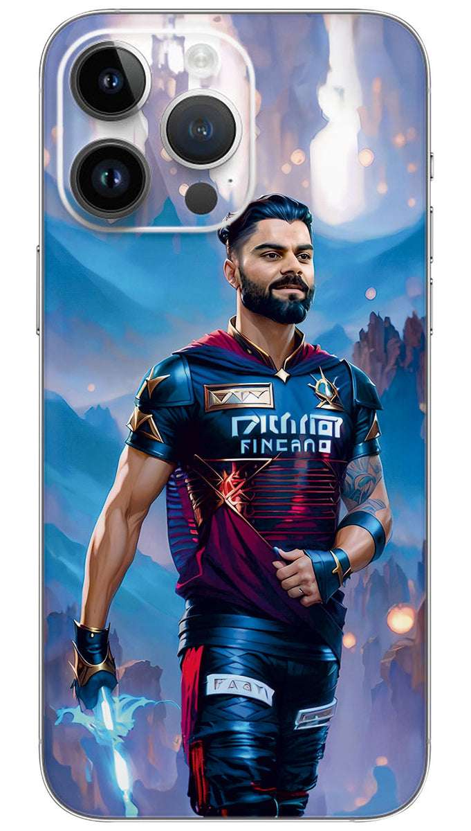 Royal Challengers Bengaluru virat kohli Mobile Skin Wrap