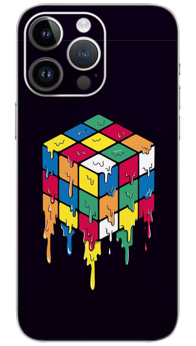 Rubik Cube GAME Mobile Skin Wrap