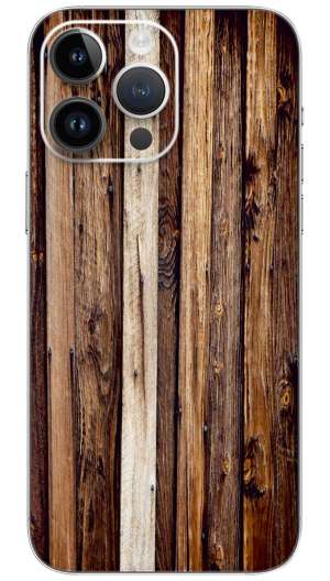 Rustic Wood pattern Mobile Skin Wrap