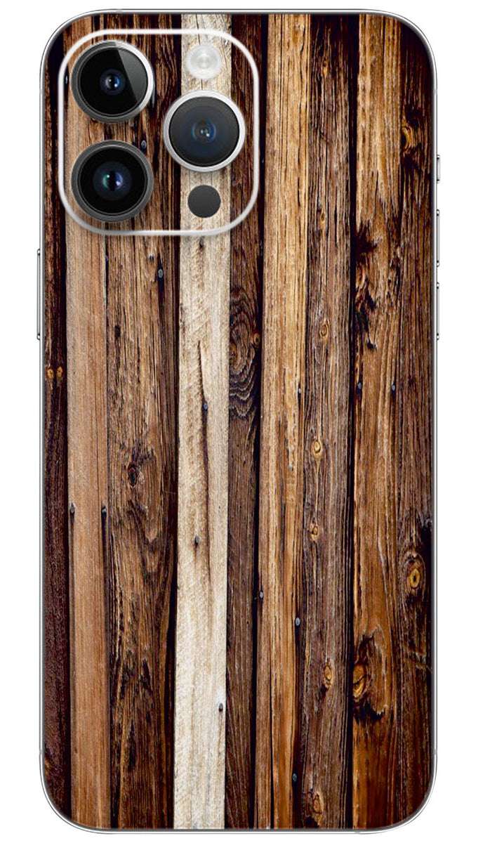 Rustic Wood pattern Mobile Skin Wrap