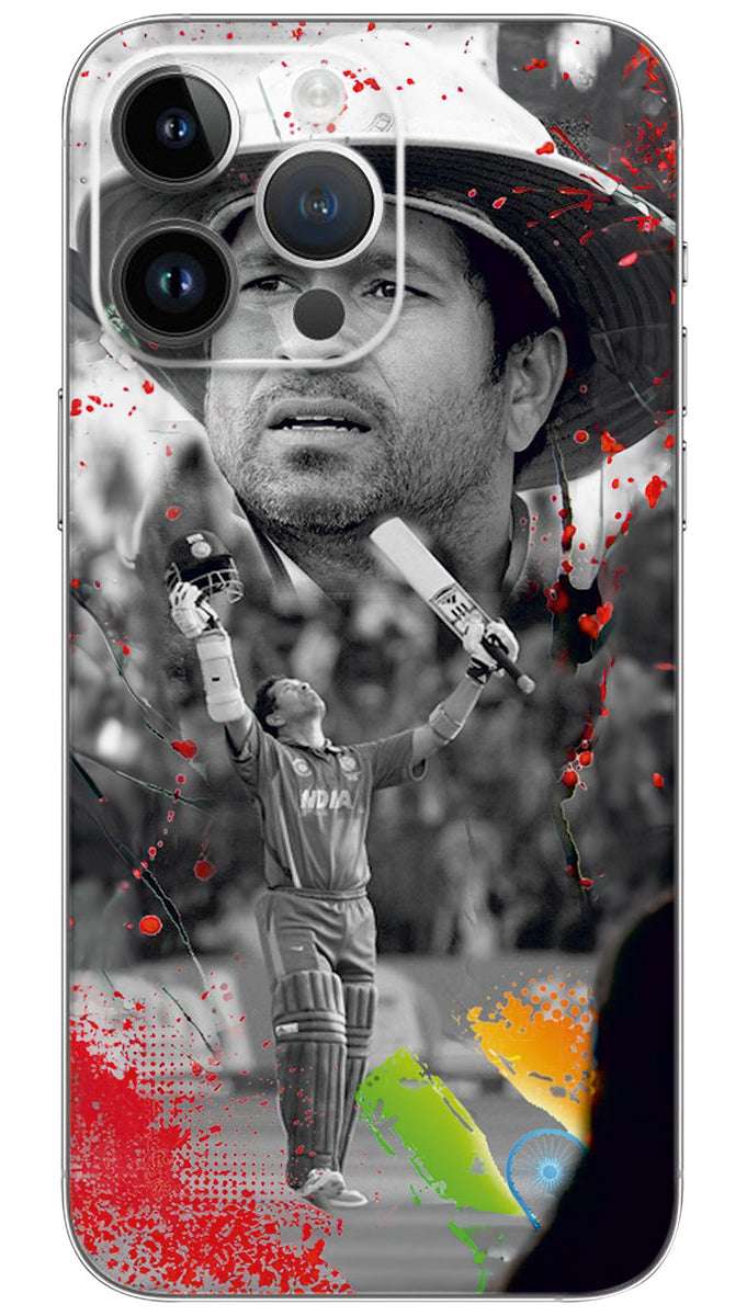 Sachin Tendulkar Mobile Skin Wrap