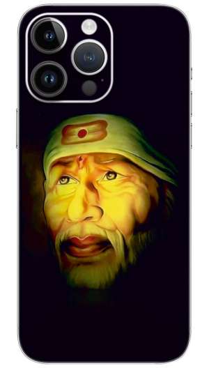 SAI BABA OF SIRDI GOD Mobile Skin Wrap