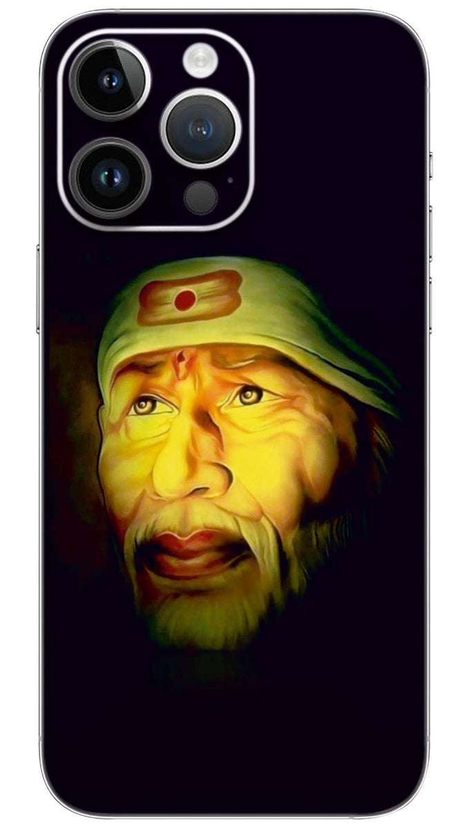 SAI BABA OF SIRDI GOD Mobile Skin Wrap