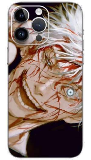 Satoru gojo anime  Mobile Skin Wrap