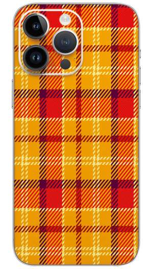 Scottish Tartan Plaid Seamless Pattern Mobile Skin Wrap