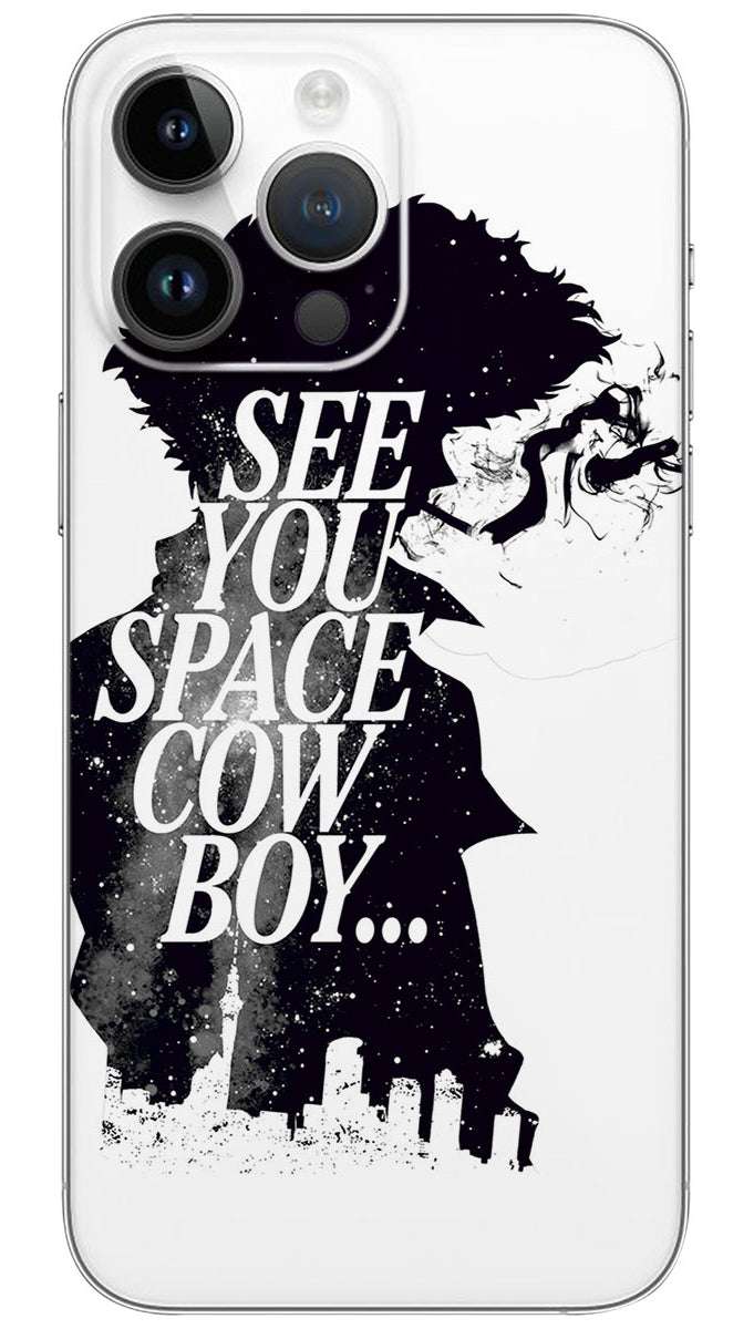 See you cowboy anime Mobile Skin Wrap