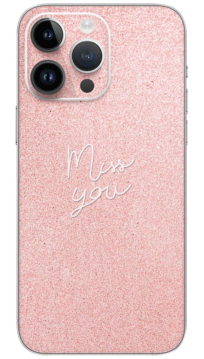 Shimmering miss you  Mobile Skin Wrap