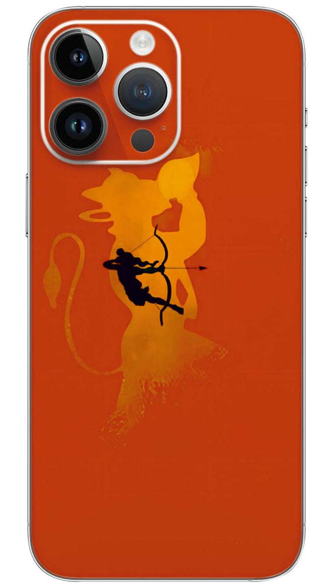 SHREE RAM AND HANUMANJI  Mobile Skin Wrap