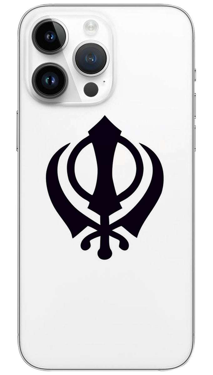 Sikh Religion Symbol Mobile Skin Wrap