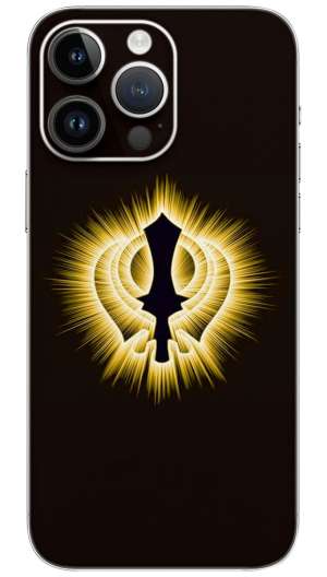 Sikh symbol  Mobile Skin Wrap