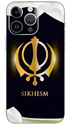 Sikhism symbol  Mobile Skin Wrap