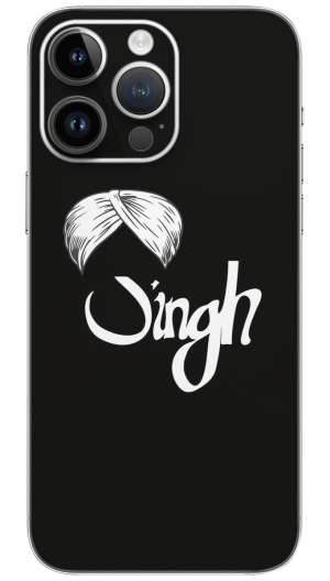 Singh sikh name Mobile Skin Wrap