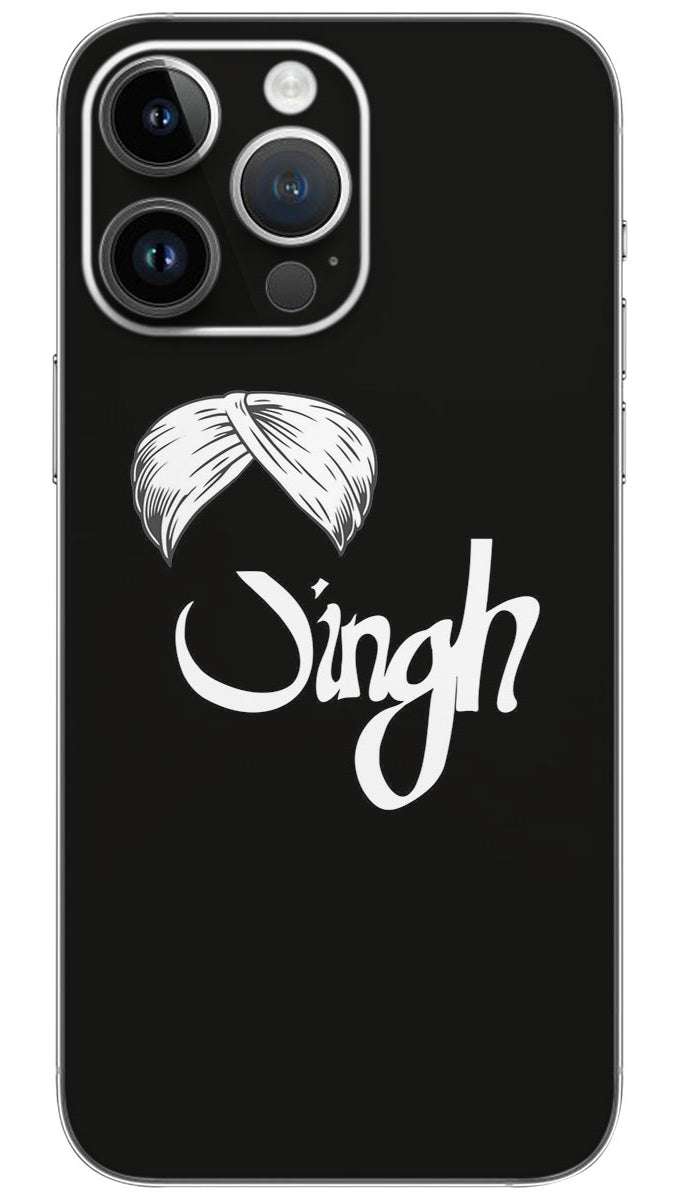 Singh sikh name Mobile Skin Wrap