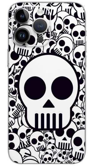 Skull design  Mobile Skin Wrap