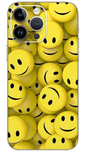 Smile face  cartoon Mobile Skin Wrap