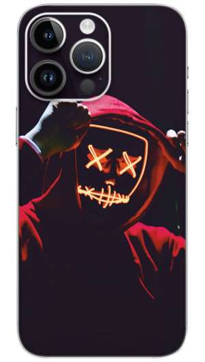 SMILE MAN FACE Mobile Skin Wrap