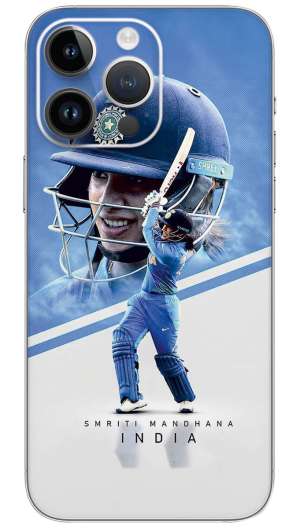 Smriti Mandhana Icc sport Mobile Skin Wrap
