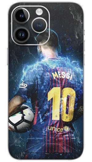 Soccer Superstar Lionel Messi Mobile Skin Wrap