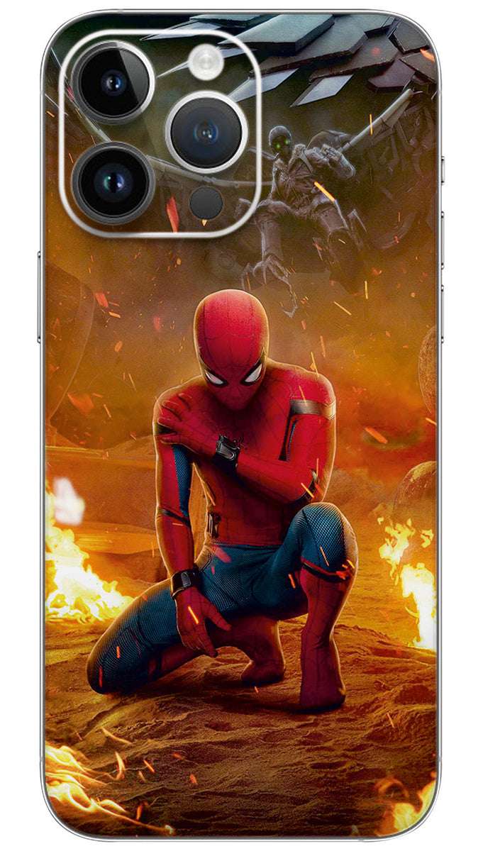 Spider Man Homecoming  Mobile Skin Wrap