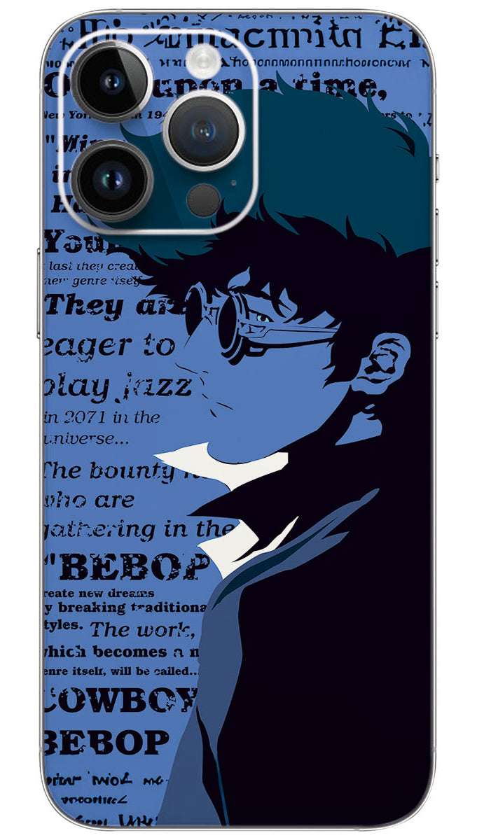 Spike Cowboy anime Mobile Skin Wrap