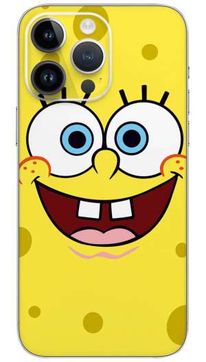 SpongeBob cartoon  Mobile Skin Wrap