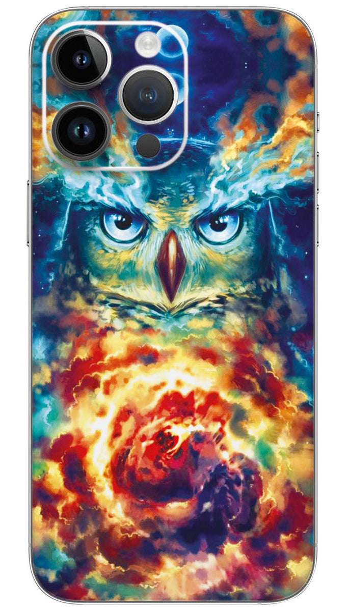 Star owl family  game Mobile Skin Wrap