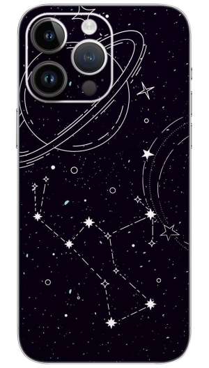 Stars and Planets NATURE Mobile Skin Wrap