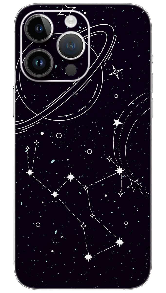 Stars and Planets NATURE Mobile Skin Wrap