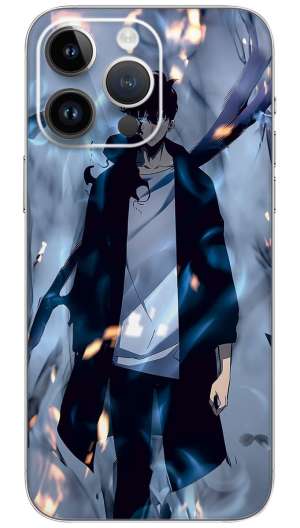 Sung jin woo anime Mobile Skin Wrap