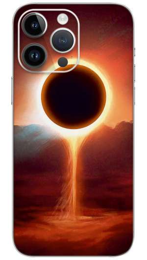 Surreal Black Hole NUTURE Mobile Skin Wrap