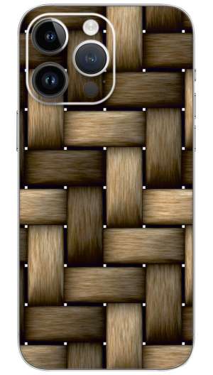 Tamatina wood pattern Mobile Skin Wrap