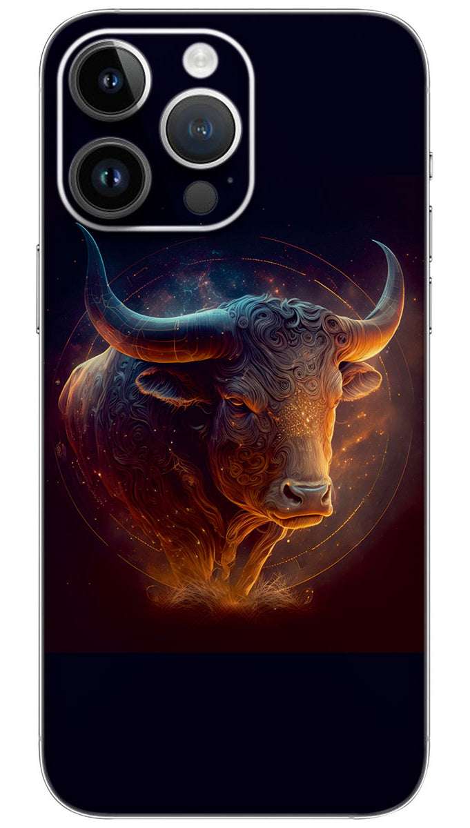 Taurus astrological Mobile Skin Wrap