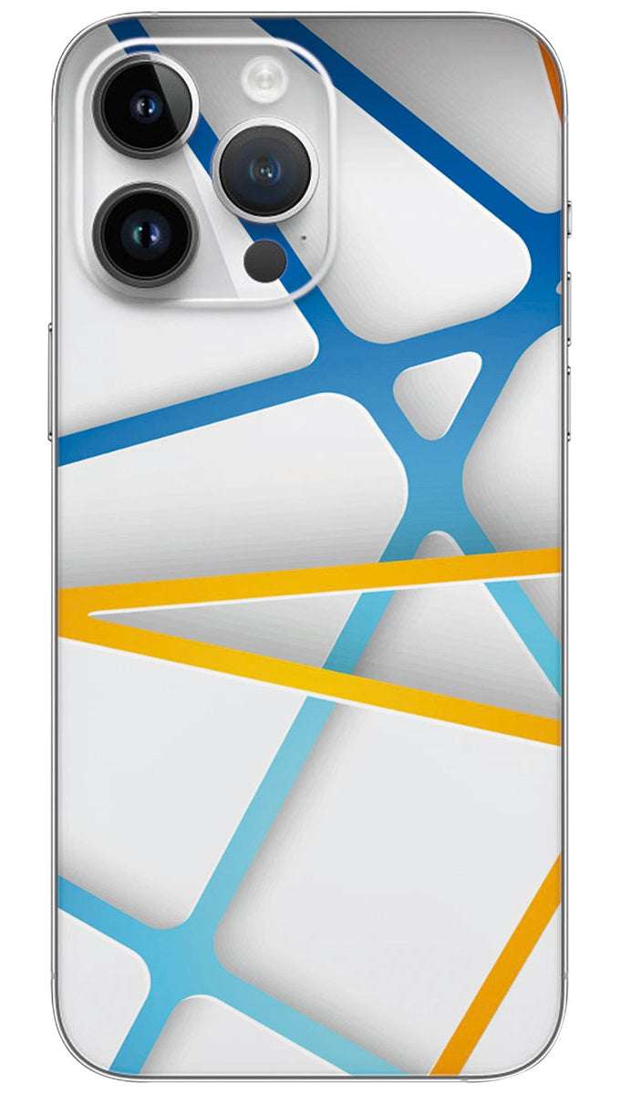 Tech geometric pattern Mobile Skin Wrap