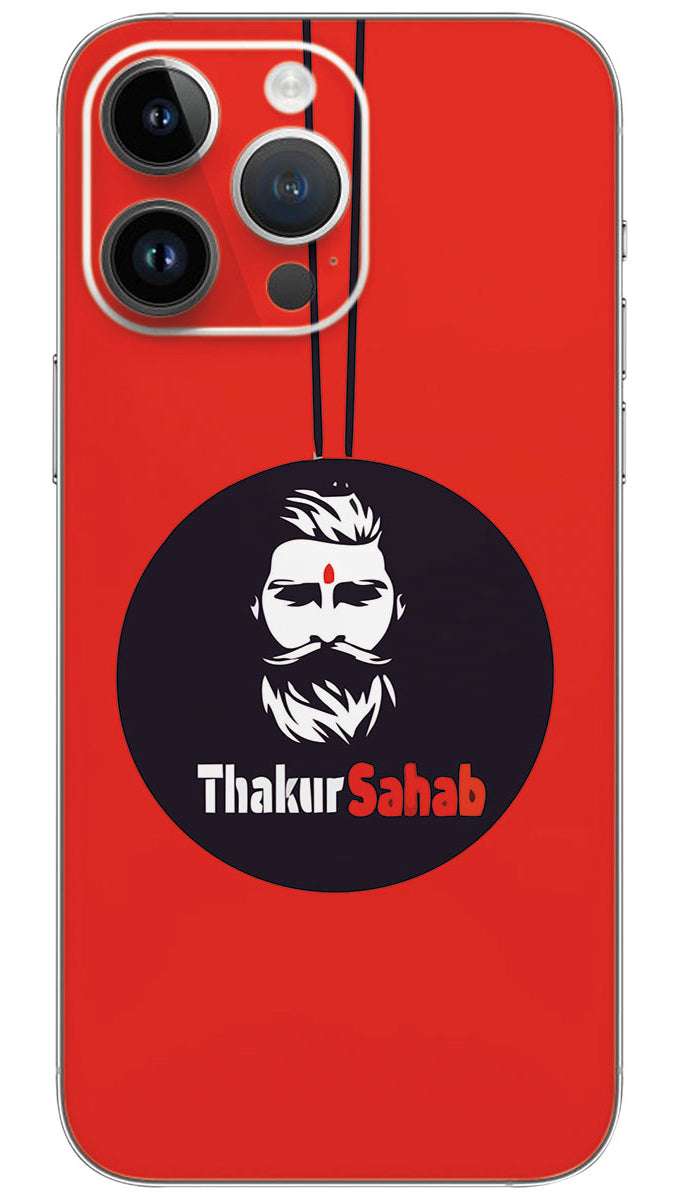 Thakur sahab name Mobile Skin Wrap