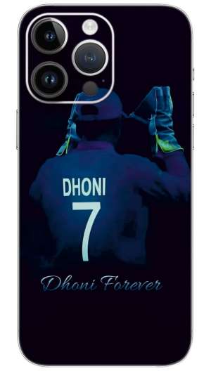 Thala Dhoni caption Mobile Skin Wrap