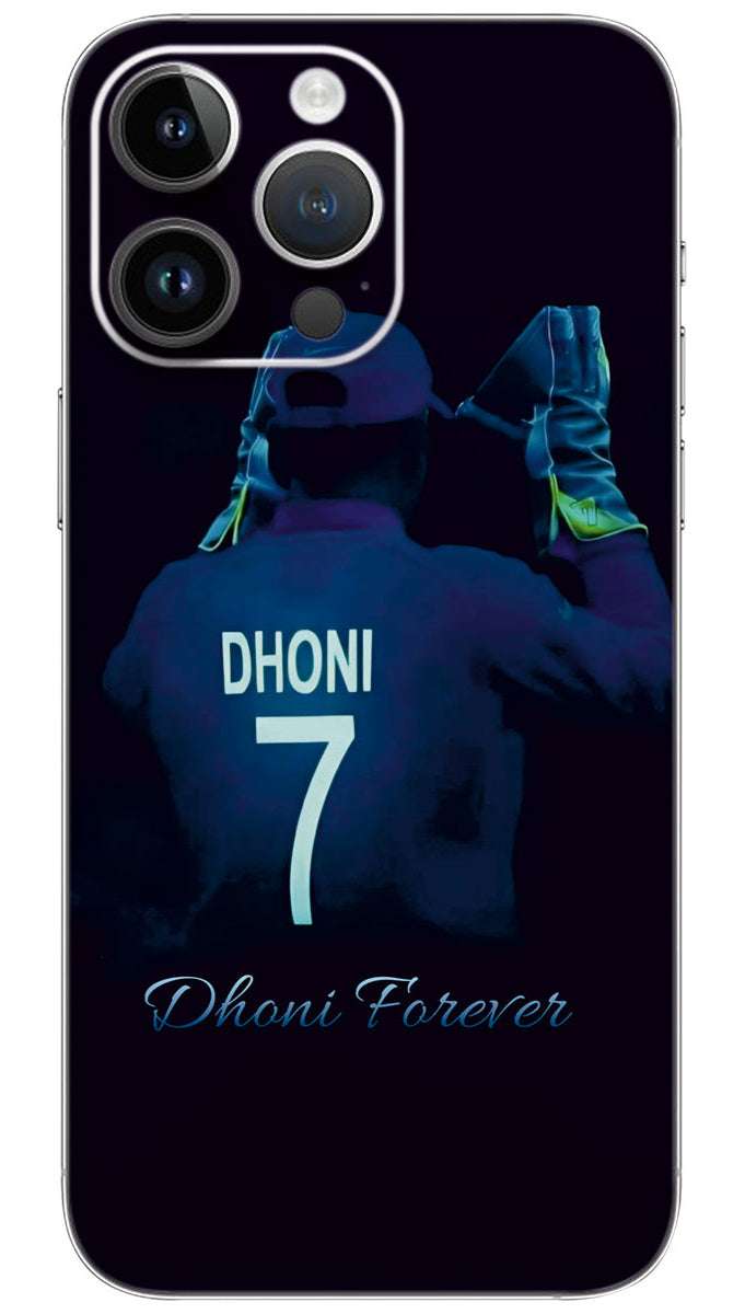 Thala Dhoni caption Mobile Skin Wrap