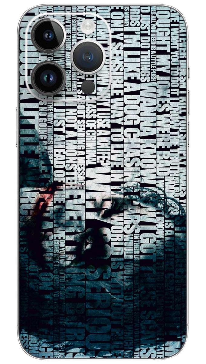 The Beautyful Joker Mobile Skin Wrap