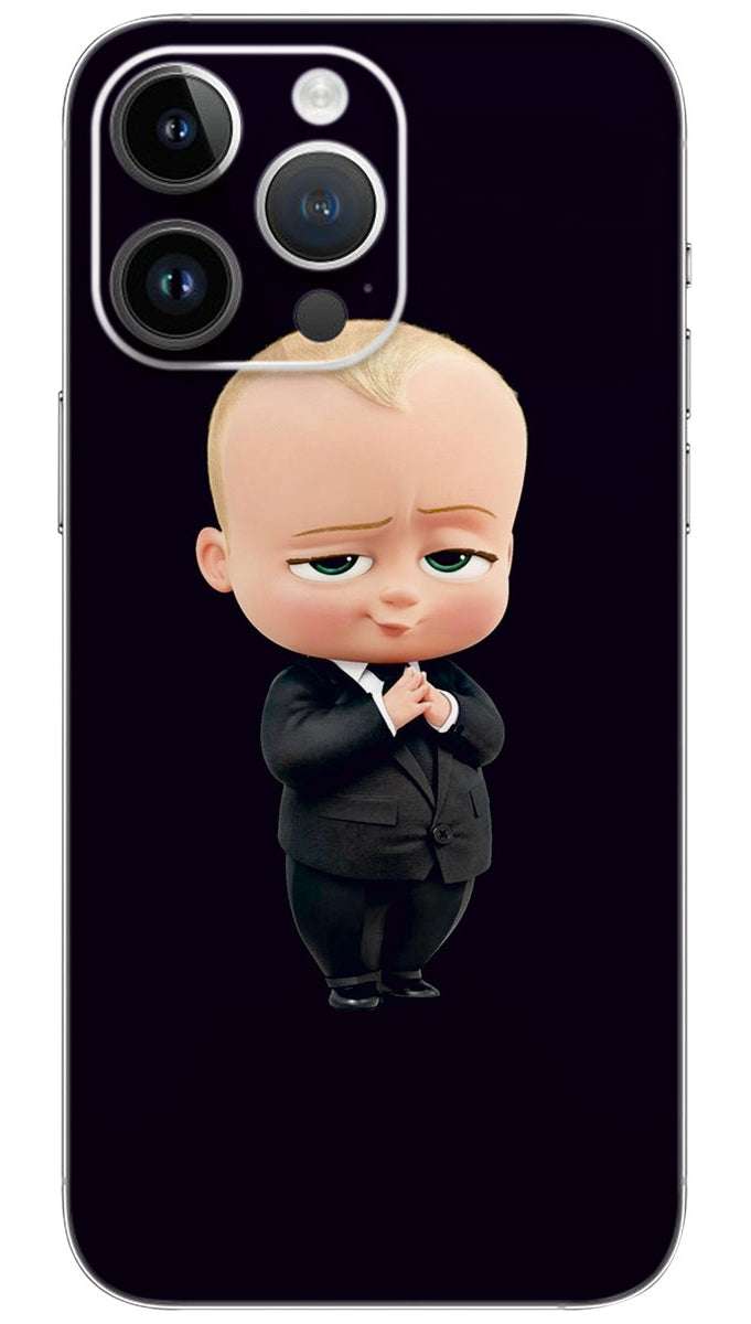 The boss baby cartoon  Mobile Skin Wrap
