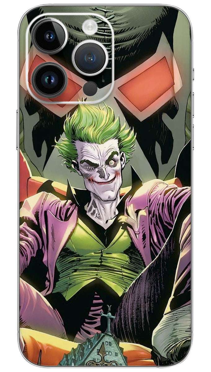 The Joker Faces  Mobile Skin Wrap