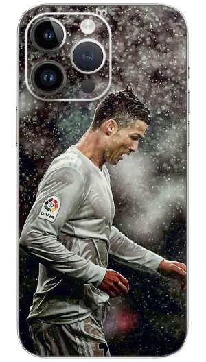 The king Cristiano Ronaldo  Mobile Skin Wrap