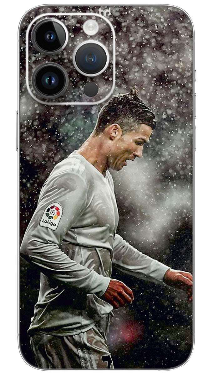 The king Cristiano Ronaldo  Mobile Skin Wrap
